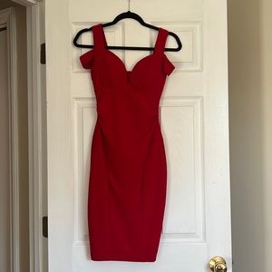Red dress